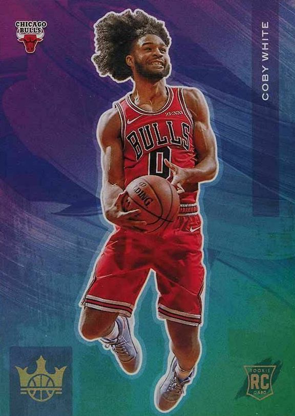 2019 Panini Court Kings Coby White #175 Basketball Card