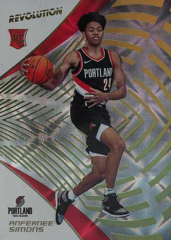 2018 Panini Revolution Anfernee Simons #137 Basketball Card