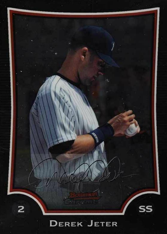 2009 Bowman Chrome Derek Jeter #80 Baseball Card