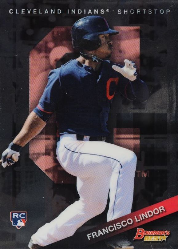 2015 Bowman's Best  Francisco Lindor #3 Baseball Card