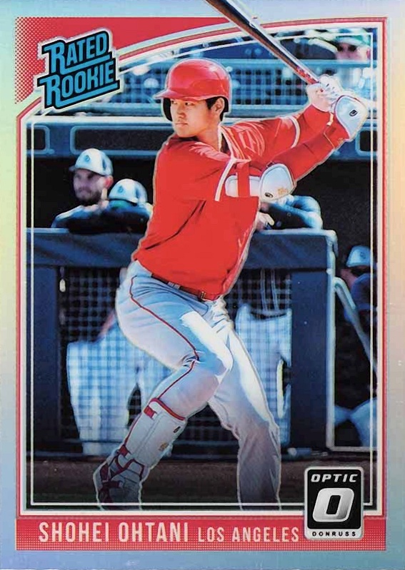 2018 Panini Donruss Optic Shohei Ohtani #56 Baseball Card