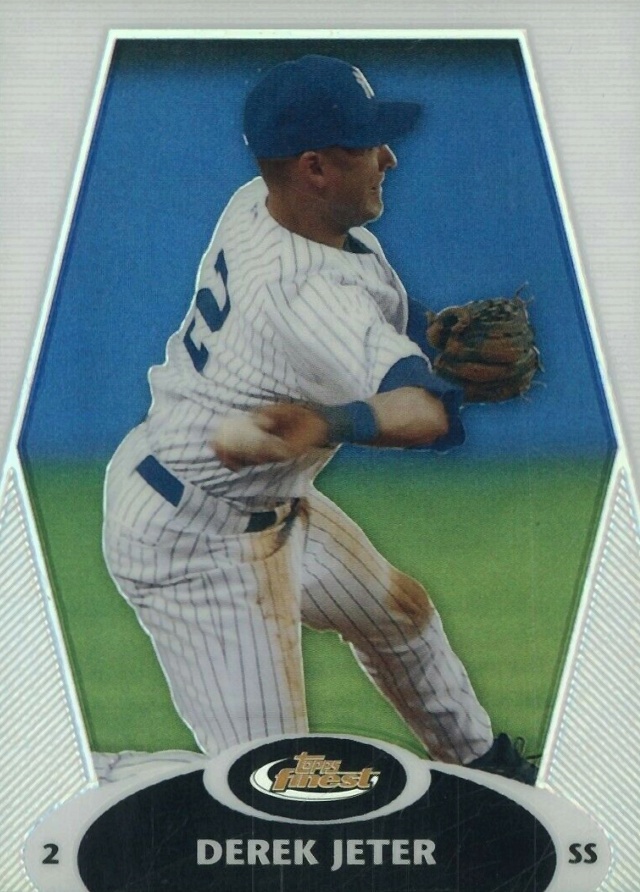 2008 Finest Derek Jeter #124 Baseball Card