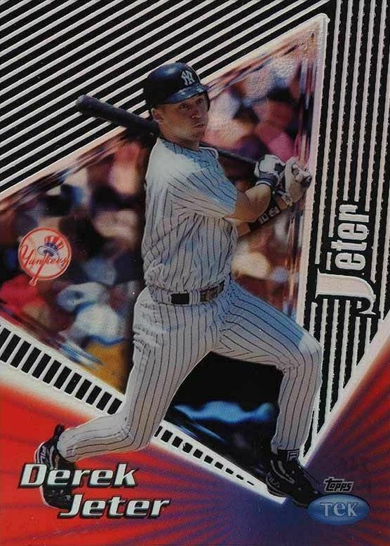 1999 Topps Tek Derek Jeter #24A Baseball Card