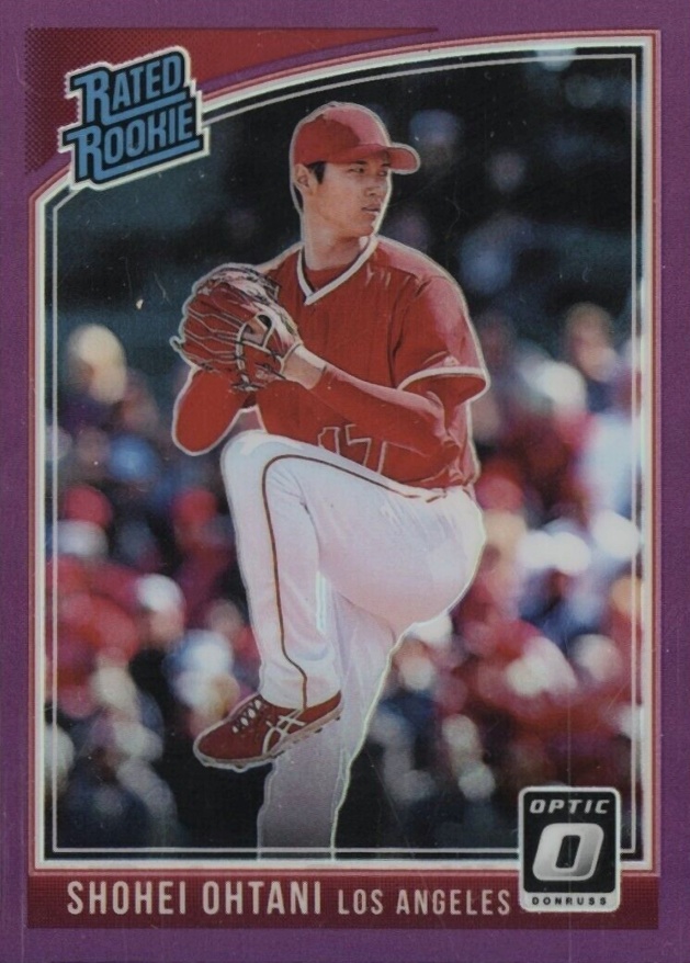 2018 Panini Donruss Optic Shohei Ohtani #176 Baseball Card