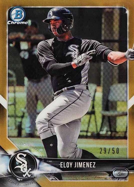 2018 Bowman Draft Eloy Jimenez #BDC168 Baseball Card