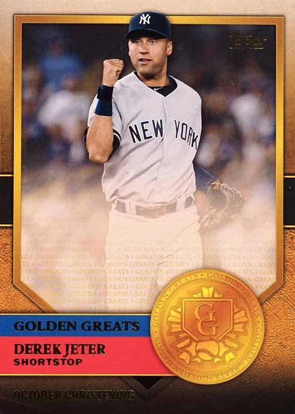 2012 Topps Golden Greats Derek Jeter #GG-28 Baseball Card