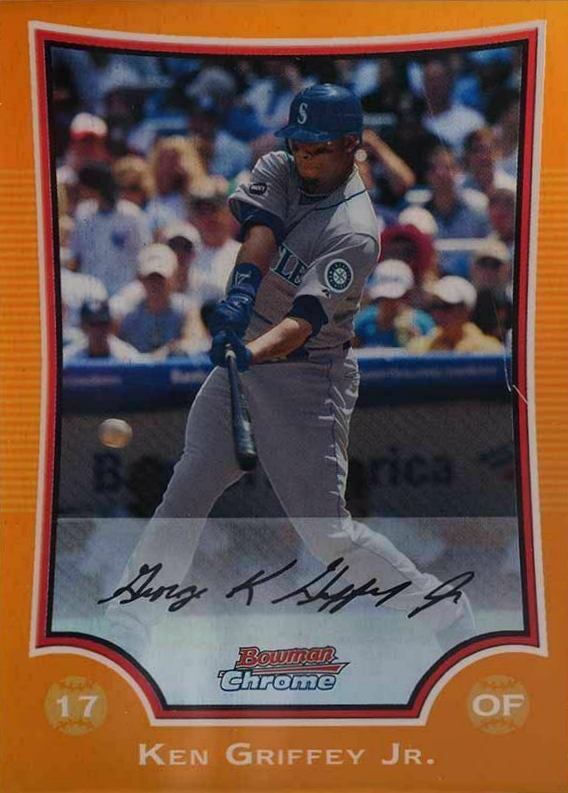 2009 Bowman Chrome Ken Griffey Jr. #7 Baseball Card