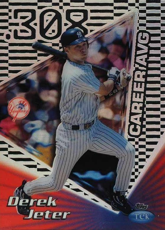 1999 Topps Tek Derek Jeter #24A Baseball Card