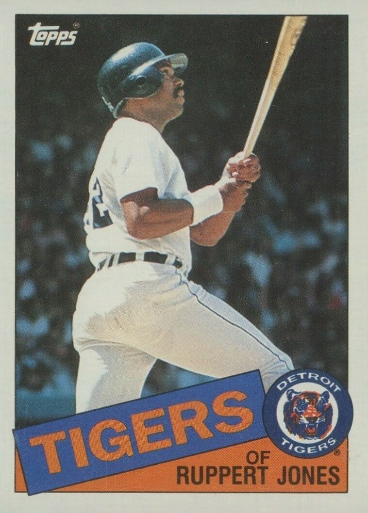 1985 Topps Ruppert Jones #126 Baseball Card