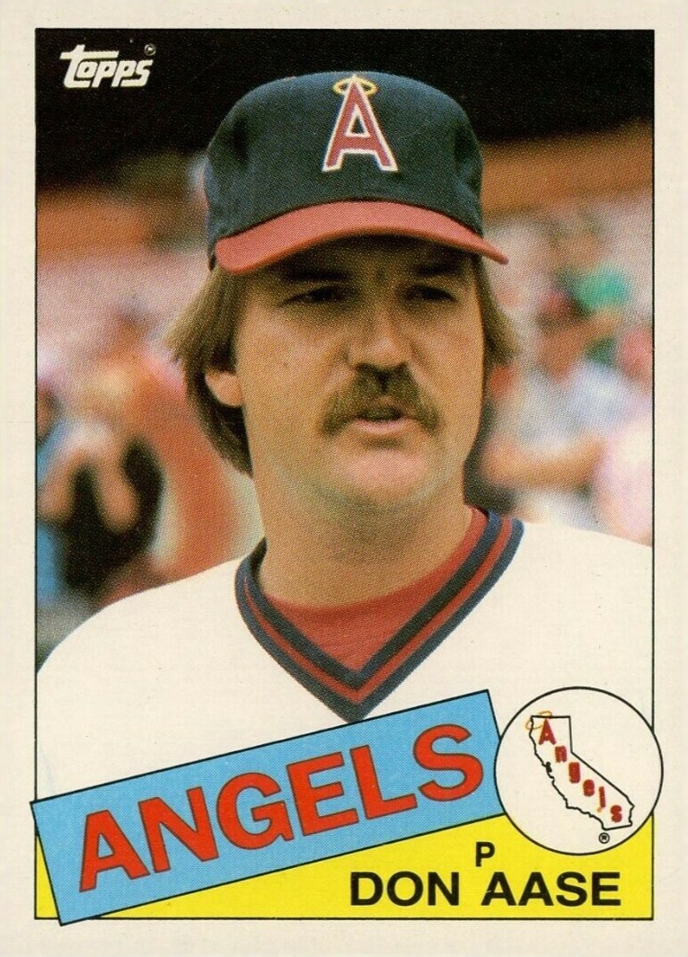 1985 Topps Don Aase #86 Baseball Card