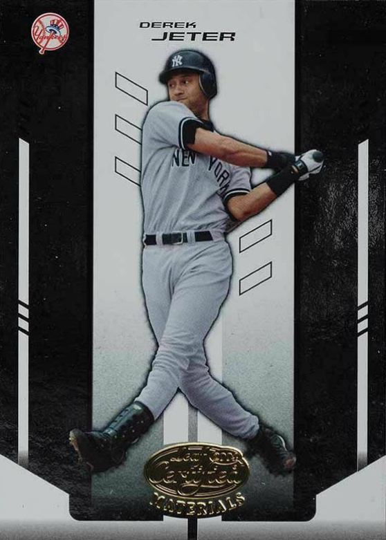 2004 Leaf Certified Materials Derek Jeter #51 Baseball Card