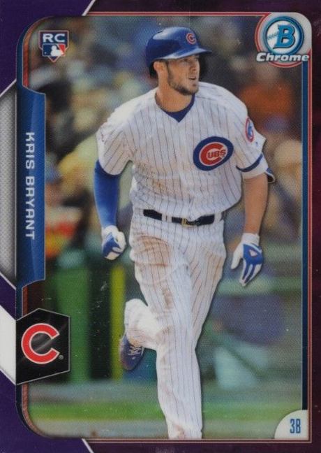 2015 Bowman Chrome Kris Bryant #200 Baseball Card