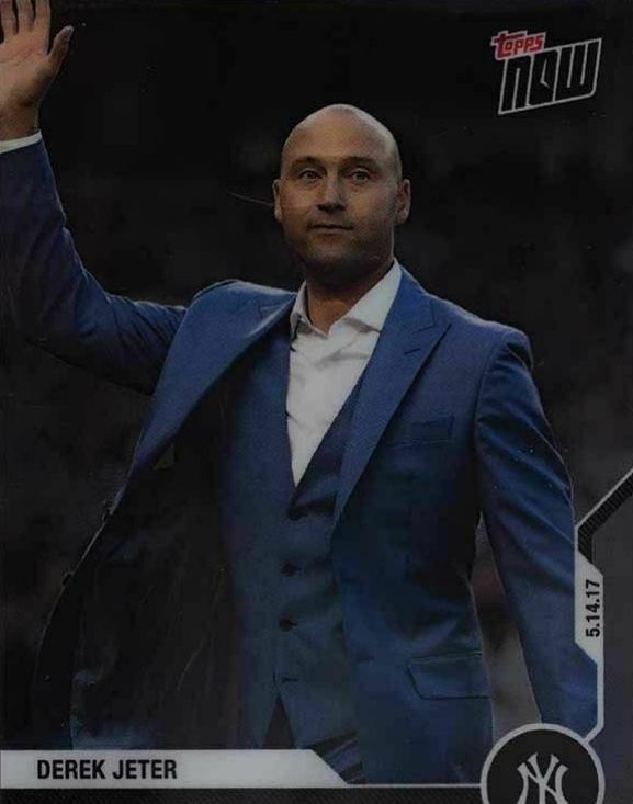 2020 Topps Now Chrome Derek Jeter Career Retrospective Derek Jeter #DJ1 Baseball Card