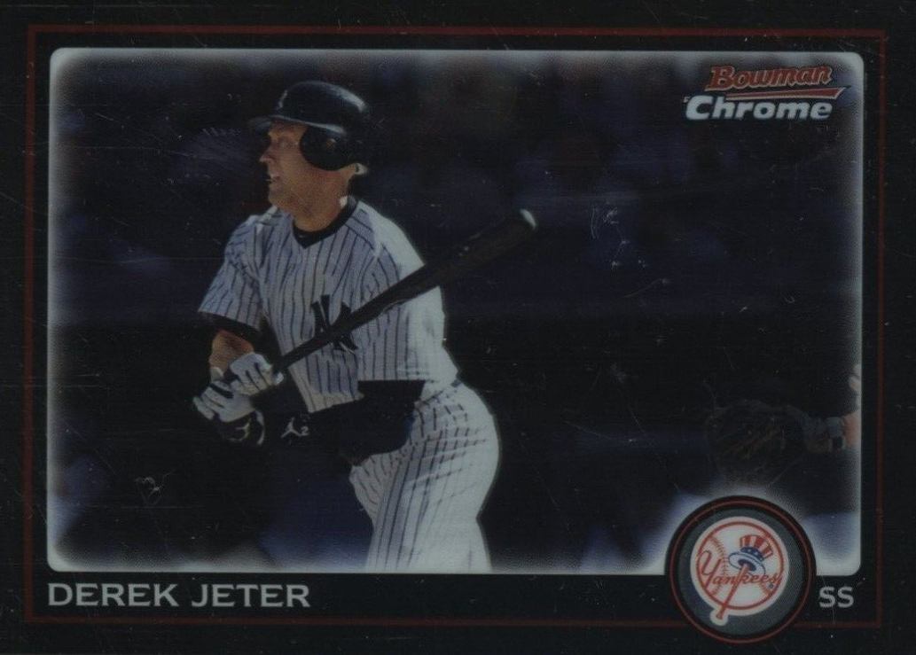 2010 Bowman Chrome Derek Jeter #147 Baseball Card