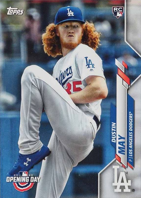 2020 Topps Opening Day Dustin May #57 Baseball Card