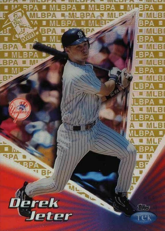 1999 Topps Tek Gold Derek Jeter #24A Baseball Card