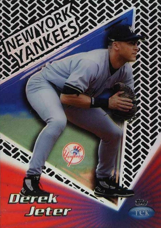 1999 Topps Tek Derek Jeter #24B Baseball Card