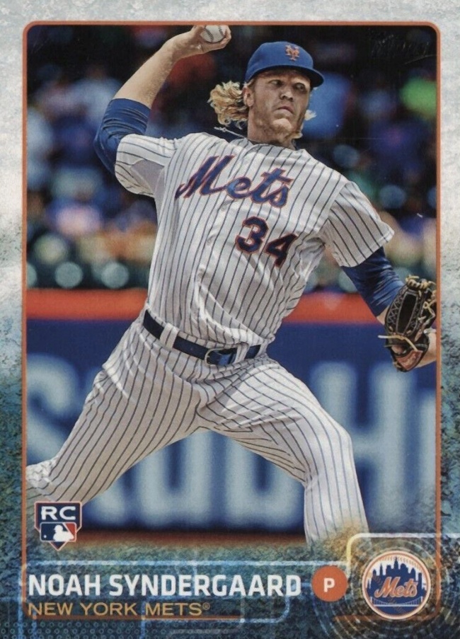 2015 Topps Update Noah Syndergaard #US157 Baseball Card