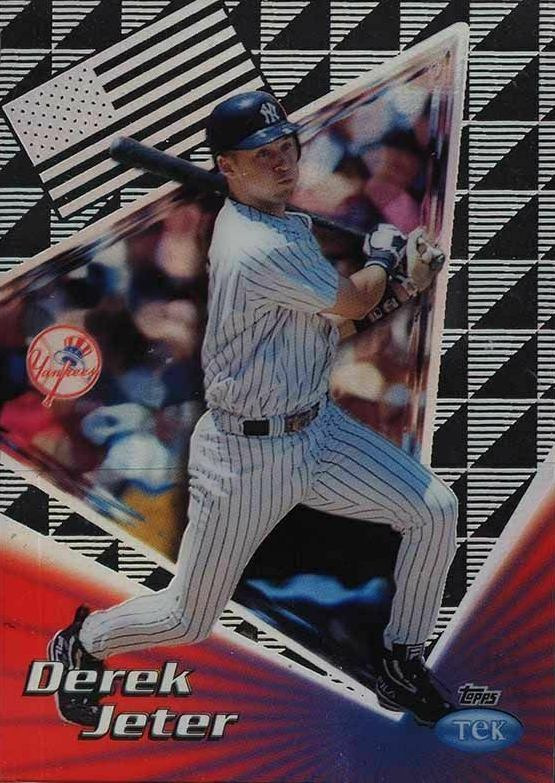 1999 Topps Tek Derek Jeter #24A Baseball Card