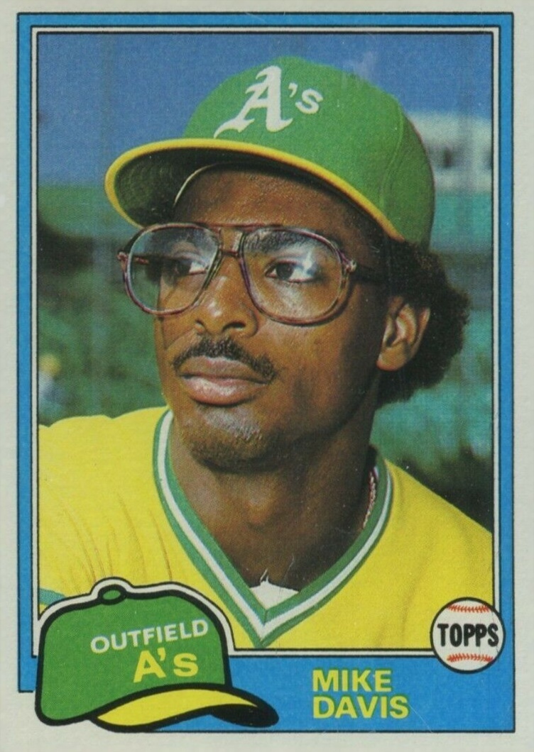 1981 Topps Mike Davis #364 Baseball Card