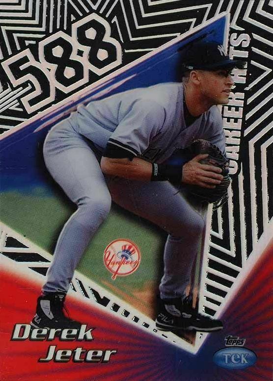 1999 Topps Tek Derek Jeter #24B Baseball Card