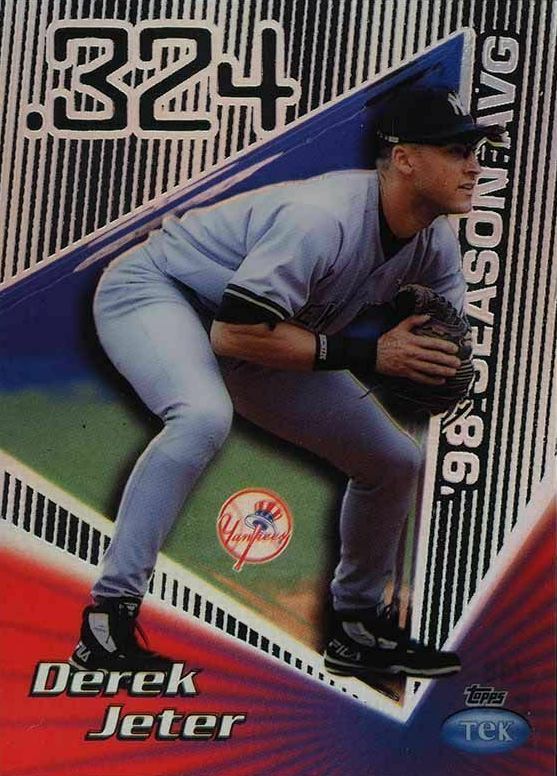 1999 Topps Tek Derek Jeter #24B Baseball Card