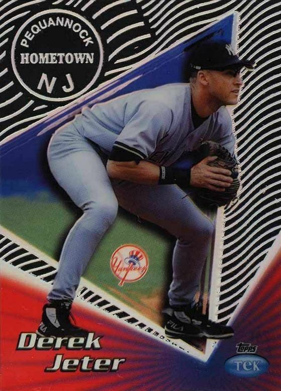 1999 Topps Tek Derek Jeter #24B Baseball Card