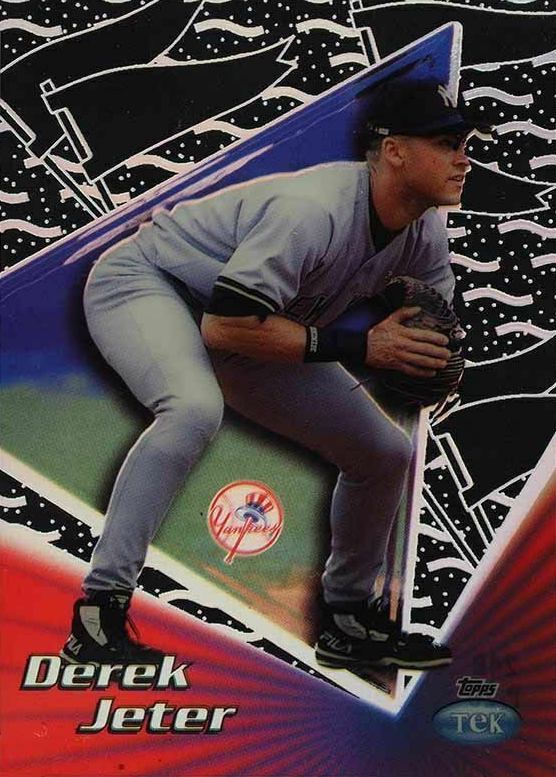 1999 Topps Tek Derek Jeter #24B Baseball Card