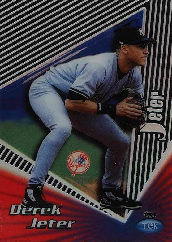 1999 Topps Tek Derek Jeter #24B Baseball Card