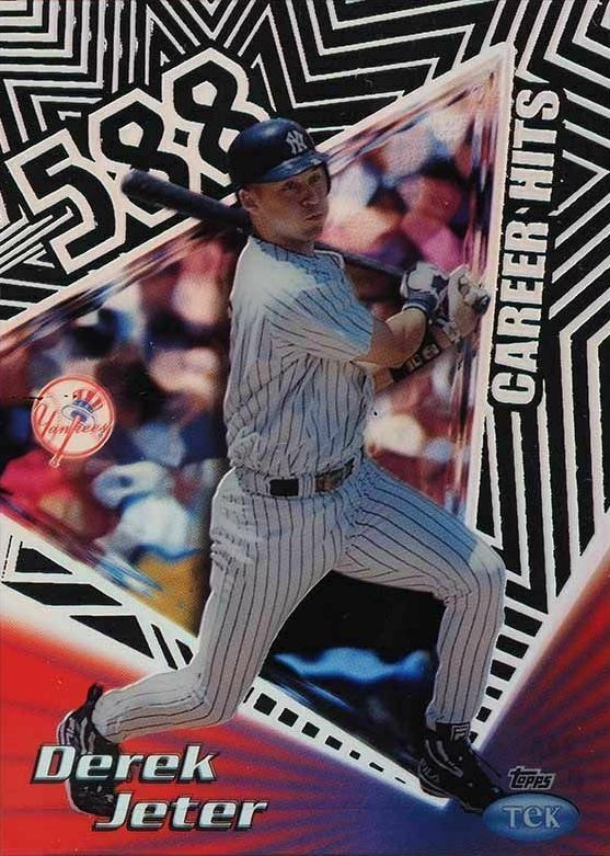 1999 Topps Tek Derek Jeter #24A Baseball Card