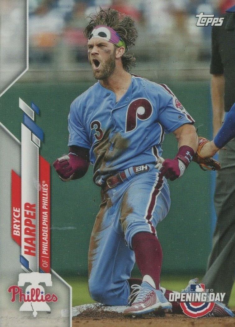 2020 Topps Opening Day Bryce Harper #188 Baseball Card