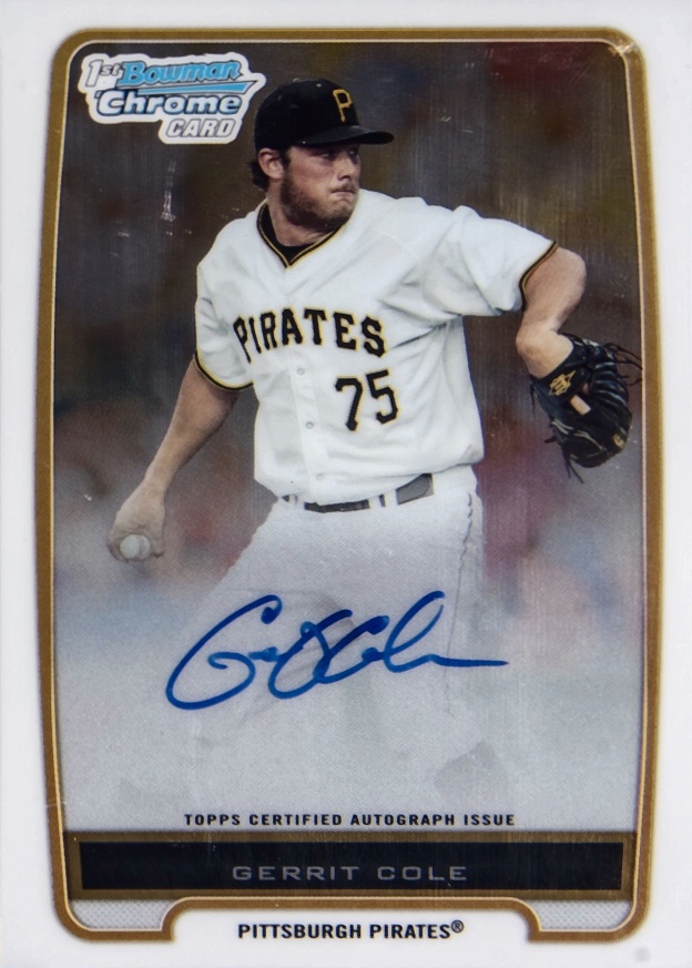 2012 Bowman Prospects Gerrit Cole #BCP86 Baseball Card