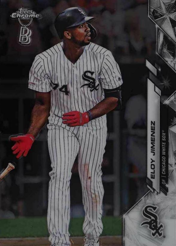 2020 Ben Baller Chrome Eloy Jimenez #134 Baseball Card