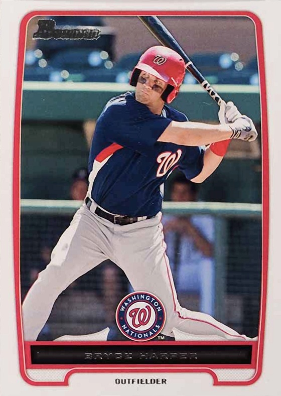 2012 Bowman Prospects Bryce Harper #BP10 Baseball Card