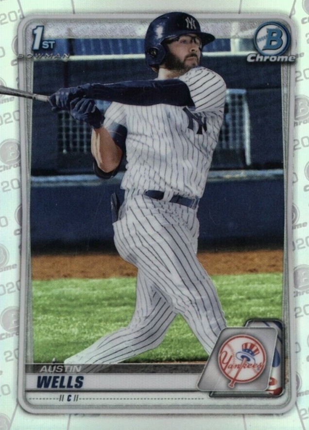 2020 Bowman Draft Austin Wells #BD56 Baseball Card