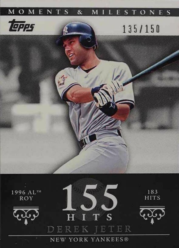 2007 Topps Moments & Milestones  Derek Jeter #83 Baseball Card