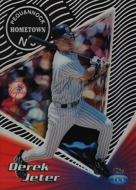 1999 Topps Tek Derek Jeter #24A Baseball Card