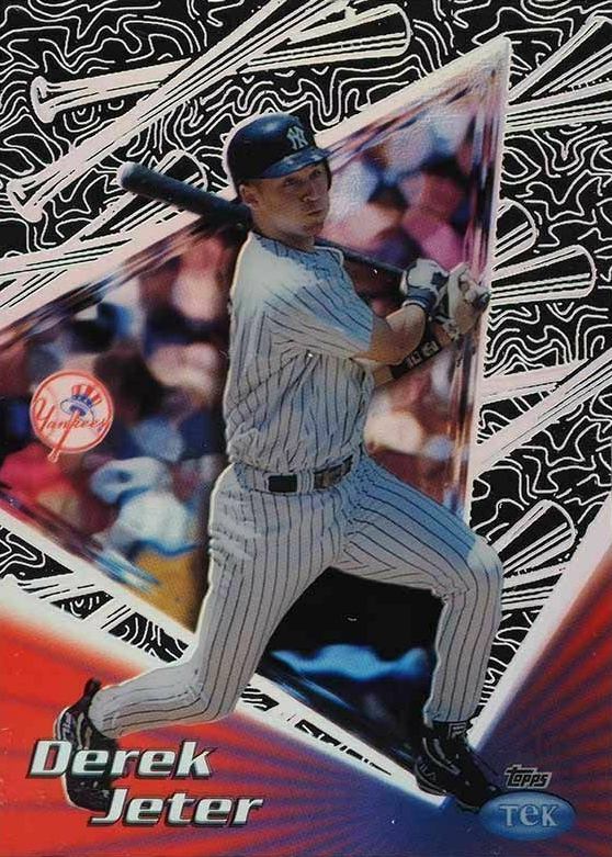 1999 Topps Tek Derek Jeter #24A Baseball Card