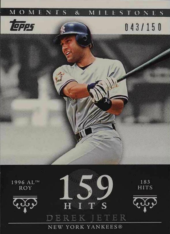 2007 Topps Moments & Milestones  Derek Jeter #83 Baseball Card