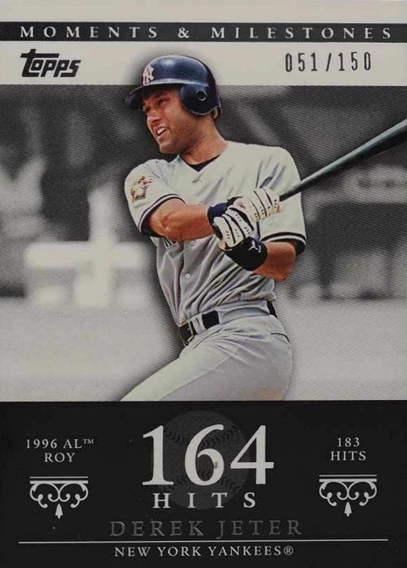 2007 Topps Moments & Milestones  Derek Jeter #83 Baseball Card