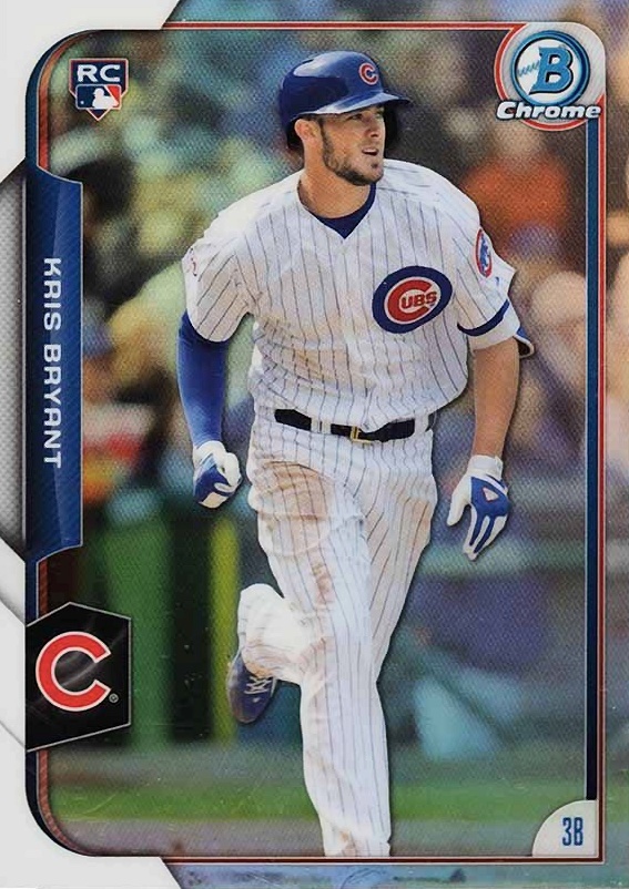 2015 Bowman Chrome Kris Bryant #200 Baseball Card