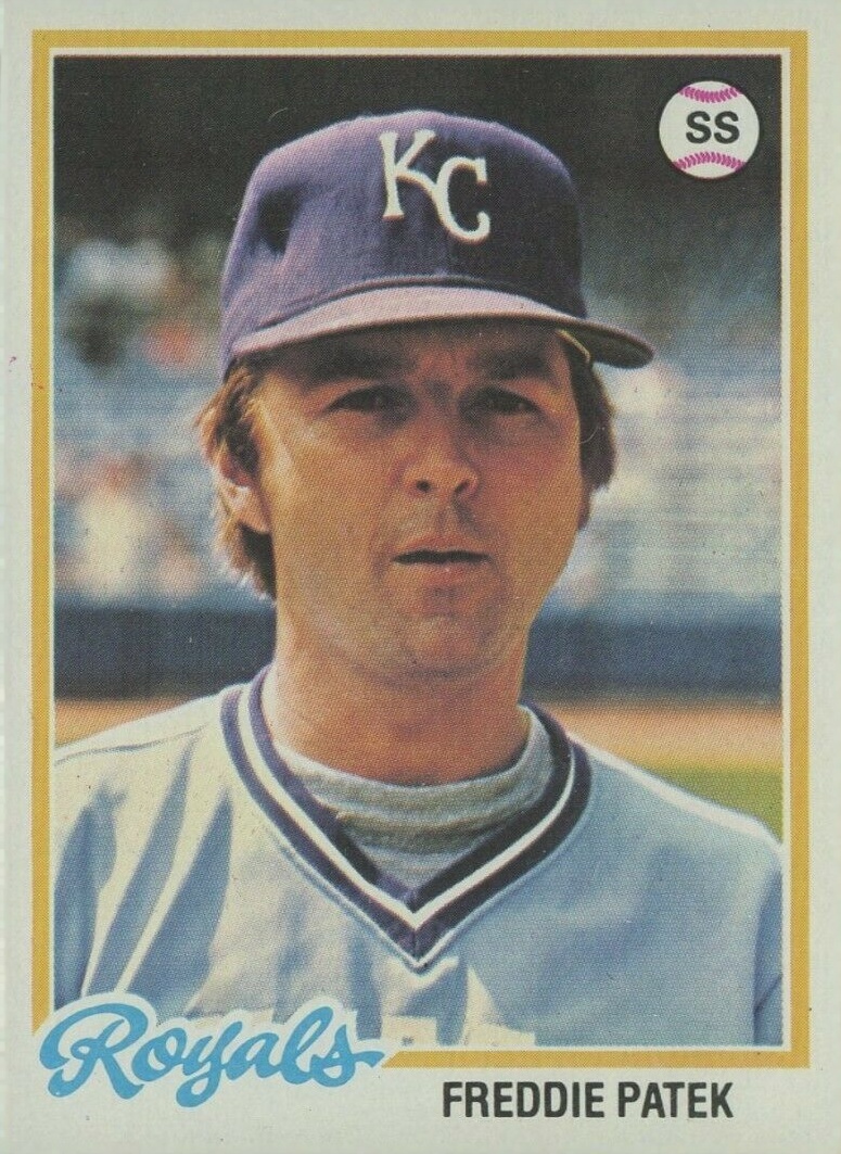 1978 Topps Freddie Patek #274 Baseball Card