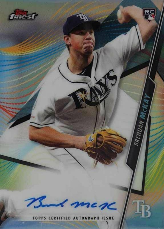 2020 Finest Autographs Brendan McKay #FABM Baseball Card