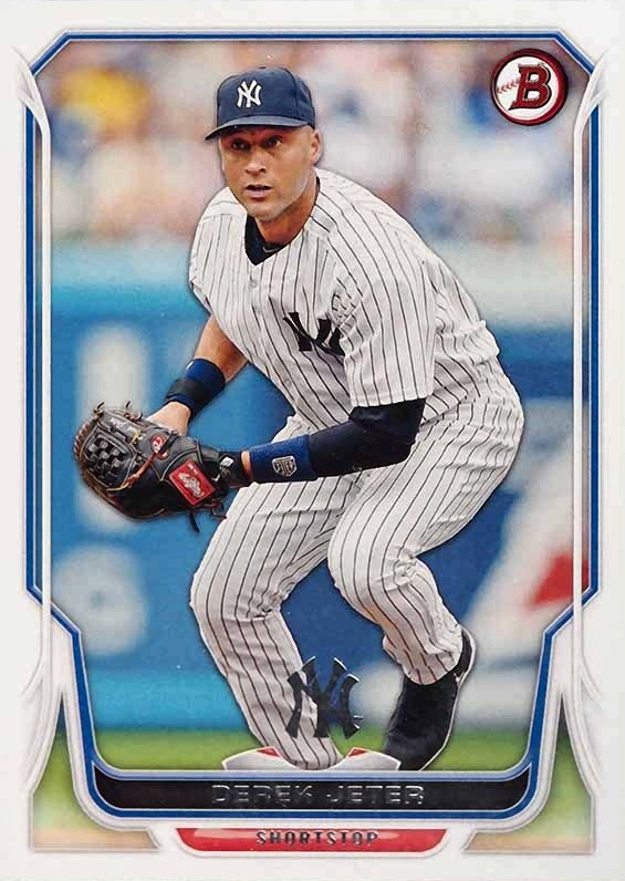 2014 Bowman Derek Jeter #1 Baseball Card