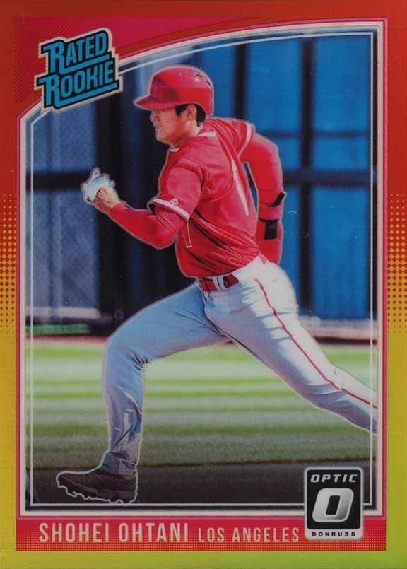 2018 Panini Donruss Optic Shohei Ohtani #56 Baseball Card