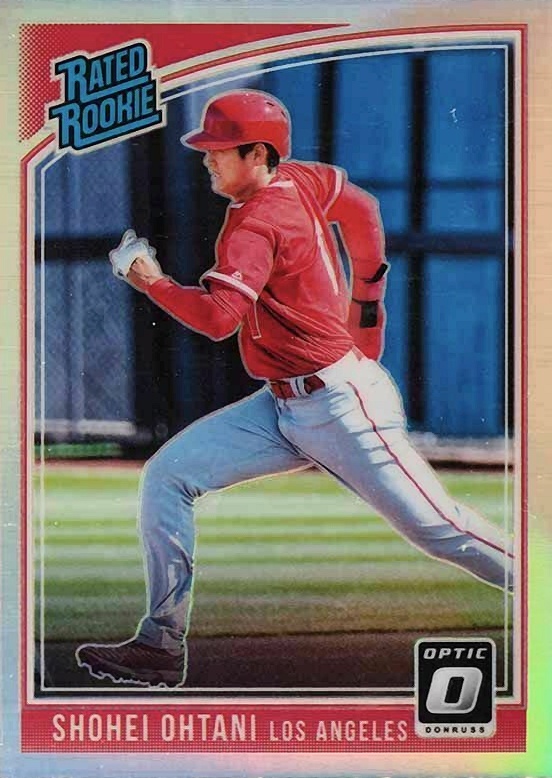 2018 Panini Donruss Optic Shohei Ohtani #56 Baseball Card