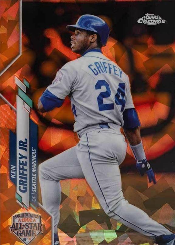 2020 Topps Chrome Update Sapphire Edition Ken Griffey Jr. #190 Baseball Card