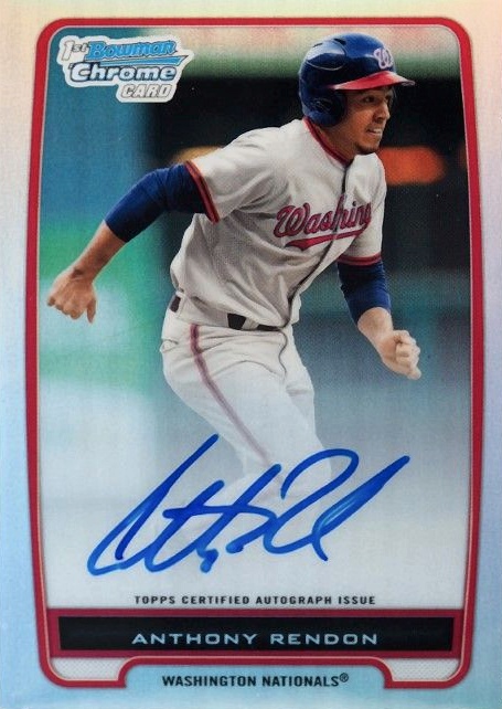 2012 Bowman Prospects Anthony Rendon #BCP88 Baseball Card