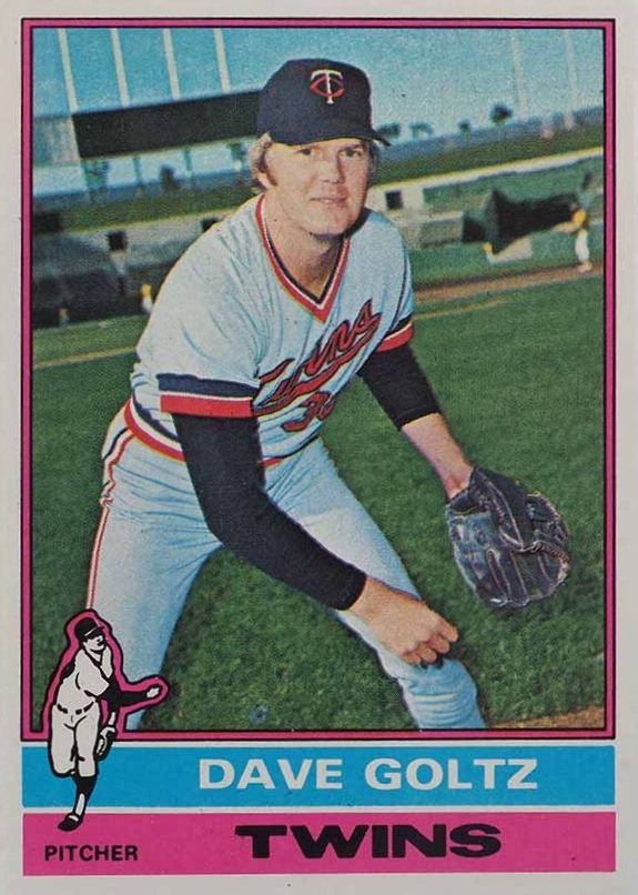 1976 Topps Dave Goltz #136 Baseball Card