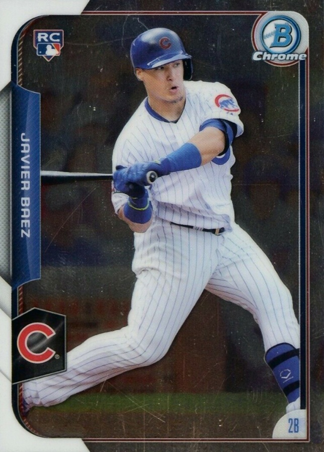 2015 Bowman Chrome Javier Baez #178 Baseball Card